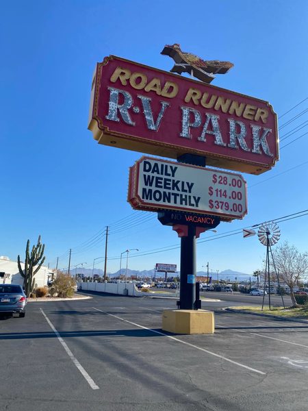 Road Runner RV Park Las Vegas Nevada — Property