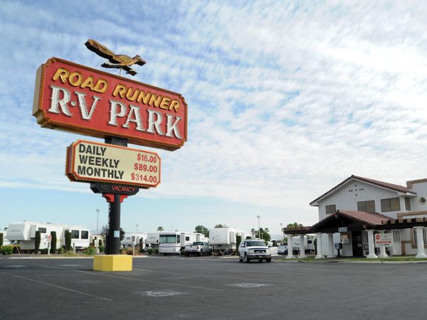 Road Runner RV Park Las Vegas Nevada — Property