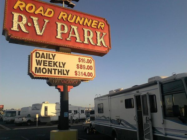 Road Runner RV Park Las Vegas Nevada — Property