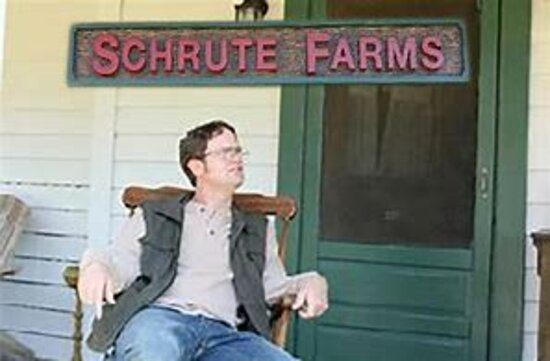 Schrute Farms Honesdale Pocono Mountains Region Pennsylvania — Property