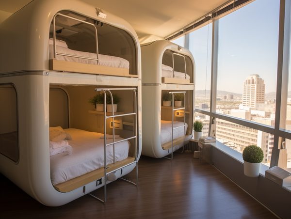 Space Pods Hollywood Coed Living B B Los Angeles California — Property