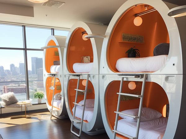 Space Pods Hollywood Coed Living B B Los Angeles California — Property