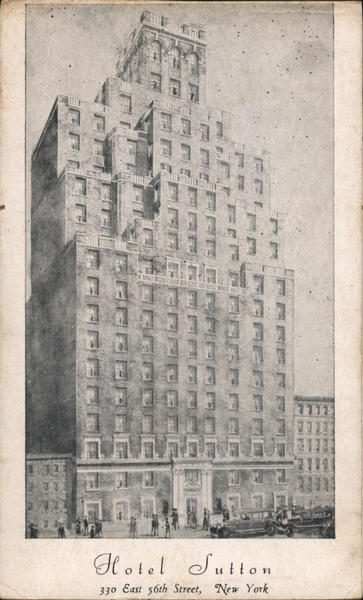 Sutton Court Hotel Residences New York City New York — Property