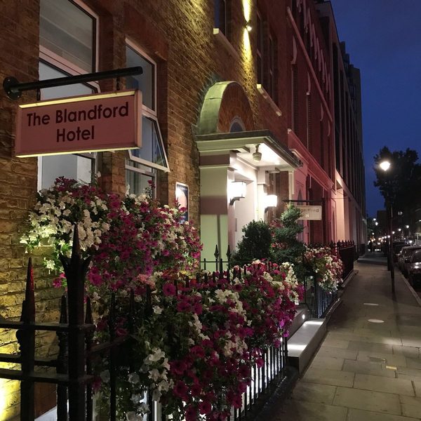 The Blandford Hotel London England — Property