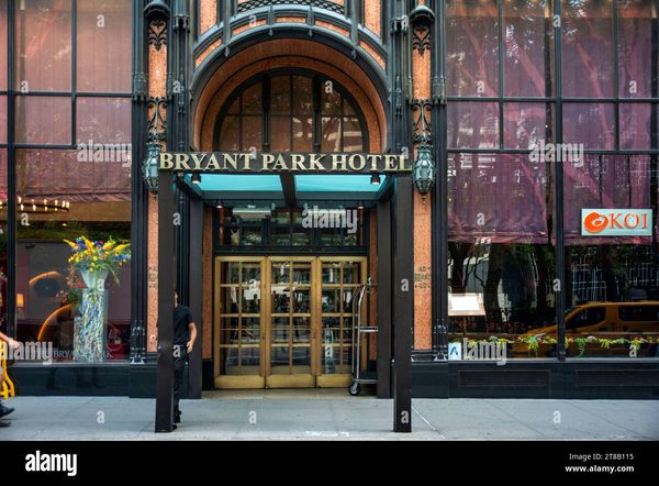 The Bryant Park Hotel New York City New York — Property
