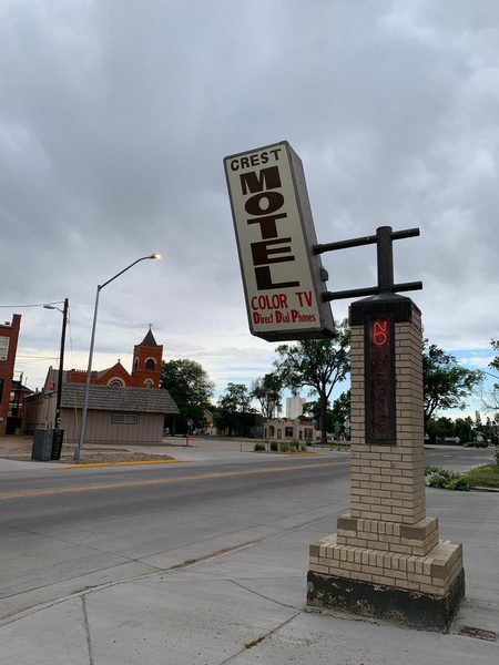 The Crest Motel Sterling Colorado — Property