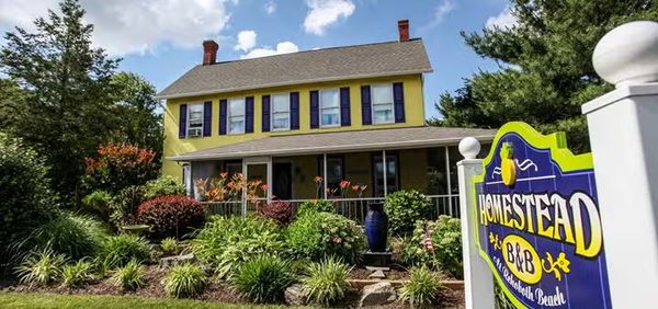 The Homestead at Rehoboth Bed Breakfast — Property