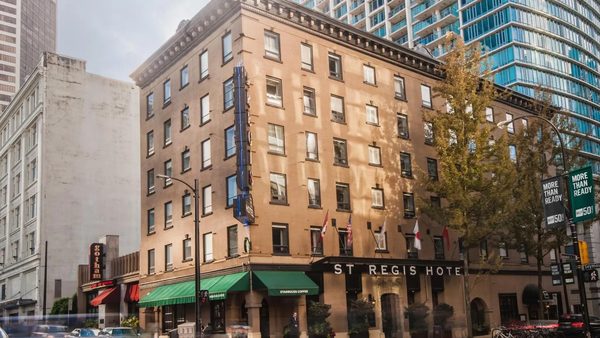 The St Regis Hotel Vancouver British Columbia — Property