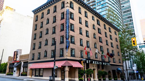 The St Regis Hotel Vancouver British Columbia — Property