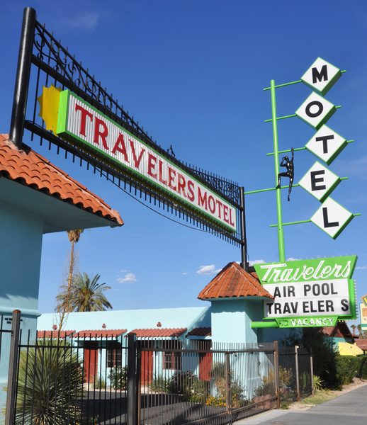 Travelers Bed Breakfast Las Vegas Nevada — Property