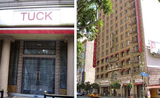 Tuck Hotel Restaurant Bar Los Angeles California — Property