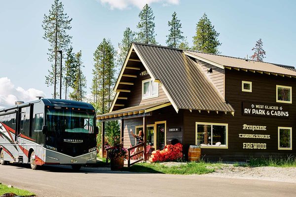 West Glacier RV Park Cabins — Property