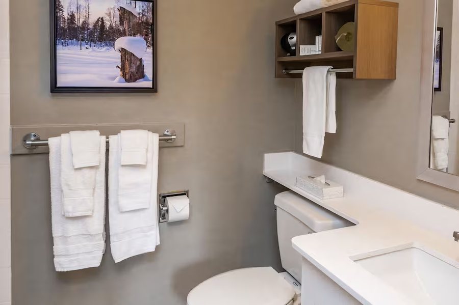 A Moose in the Garden Vacation Rental — Bathroom