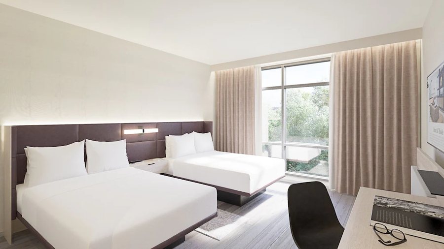 AC Hotel by Marriott Palo Alto — Guest room
