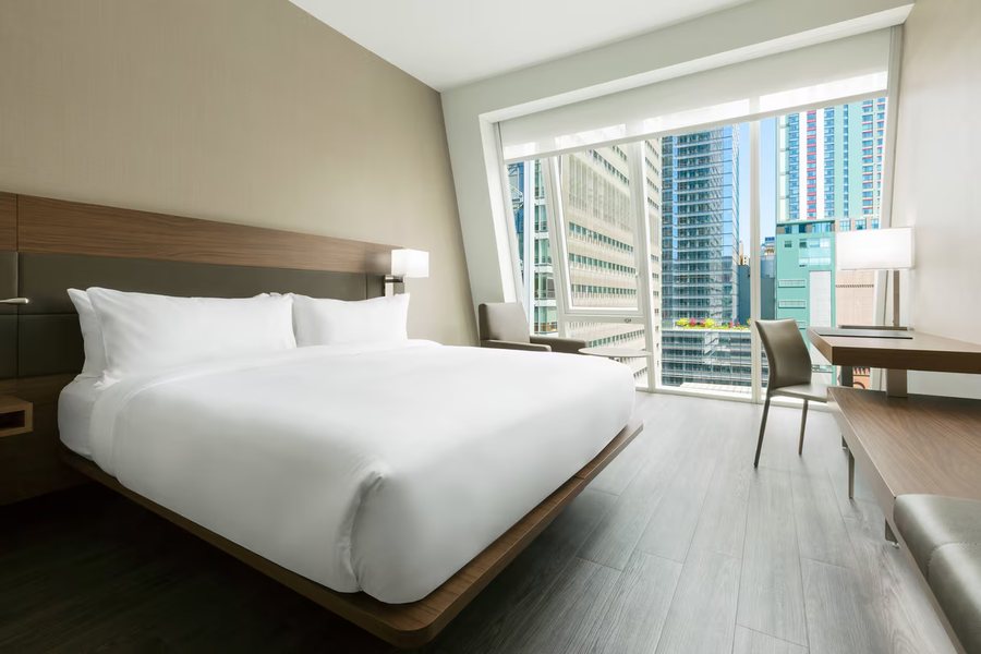 AC Hotel New York Times Square New York City New York — Guest room