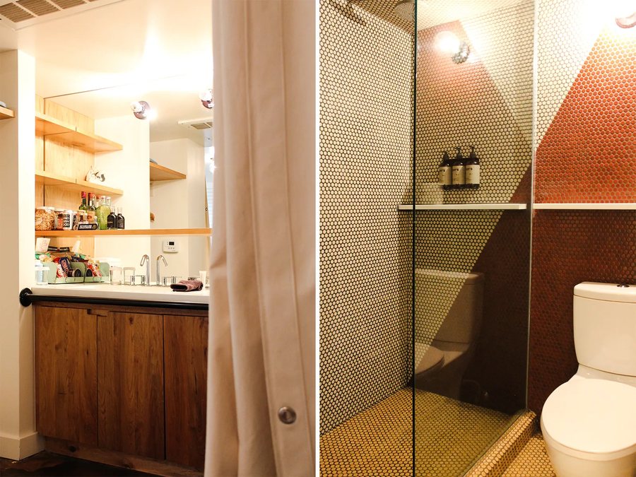Ace Hotel Swim Club Palm Springs — Bathroom