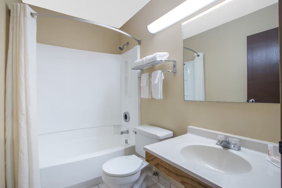 Affordable Corporate Suites — Bathroom