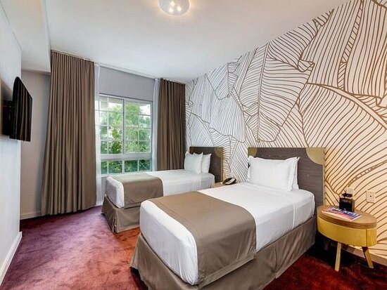 Alamo Hotel Miami Beach Miami Beach Florida — Guest room
