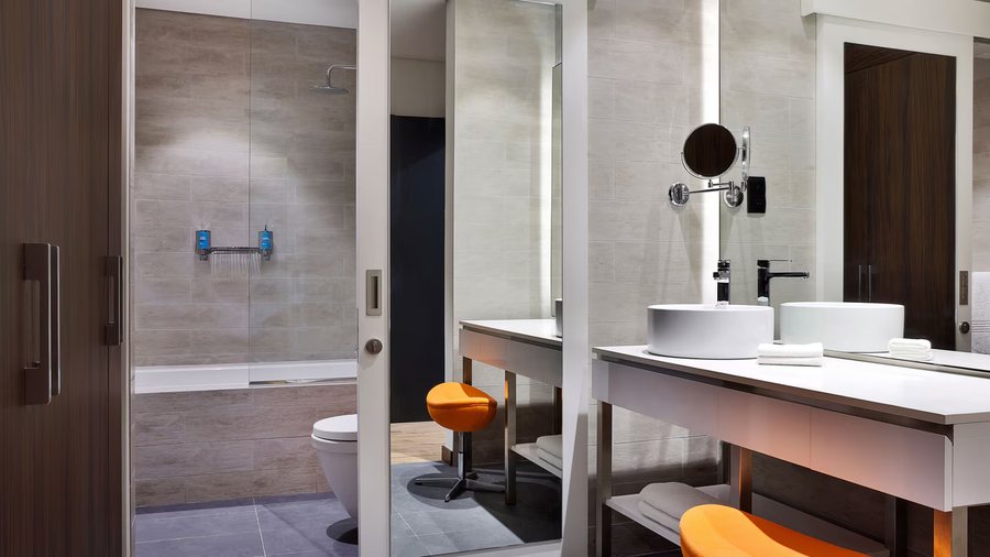 Aloft by Marriott Wichita — Bathroom