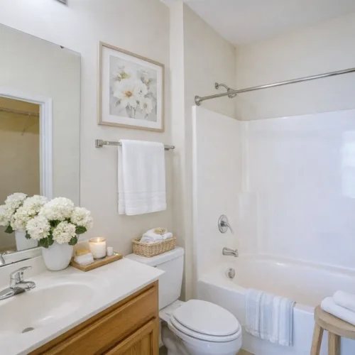 Aloft Wilmington at Coastline Center Wilmington North Carolina — Bathroom