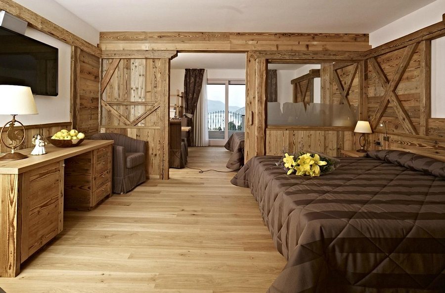 Alpenresort Belvedere Spa Gourmet Dolomiti — Guest room