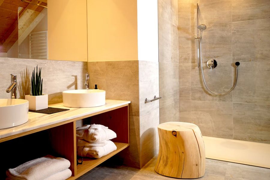 Am Brunnen Apartments — Bathroom