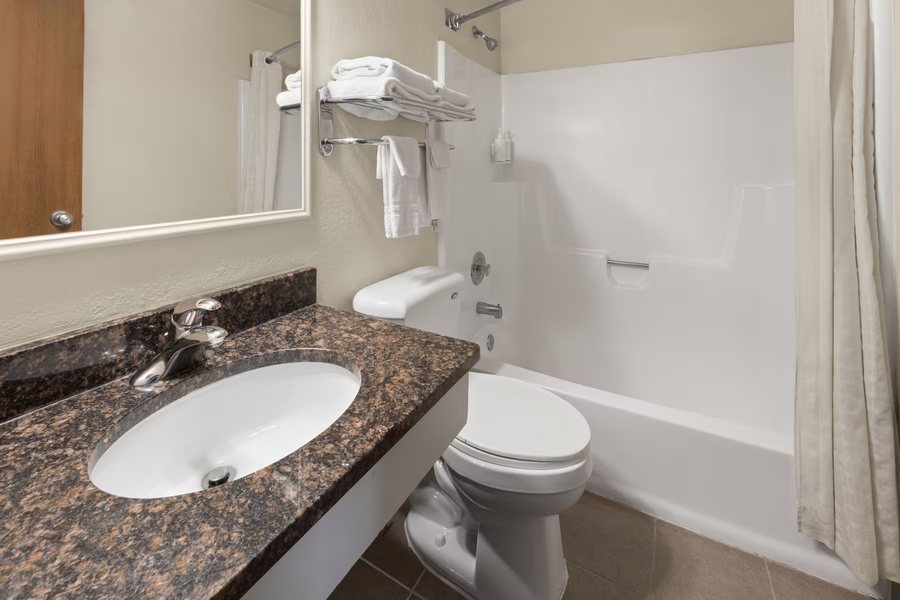 AmericInn by Wyndham Winona — Bathroom