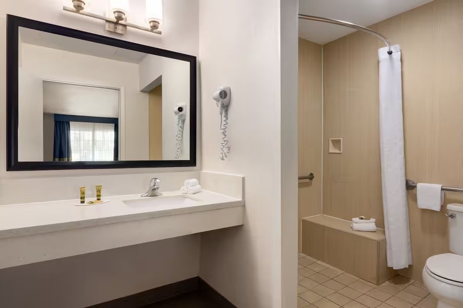 Anaheim Discovery Inn Suites at the Park — Bathroom