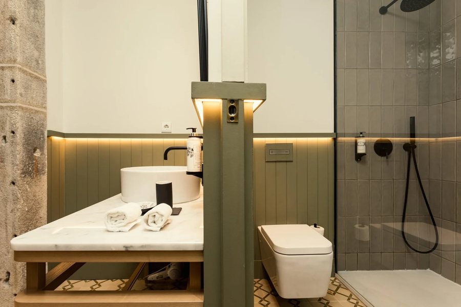 Apartments Libere Porto Laranjais — Bathroom