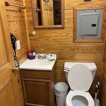 Arrow Creek Campground — Bathroom