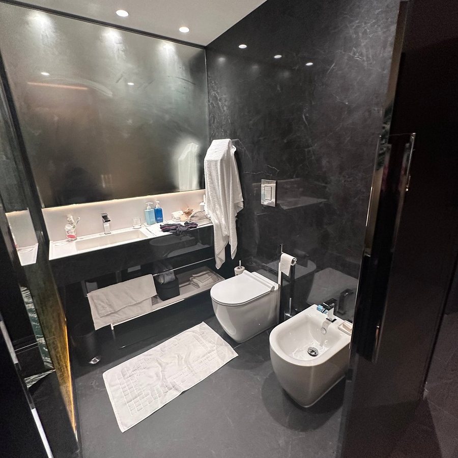 Art otel Rome Piazza Sallustio — Bathroom