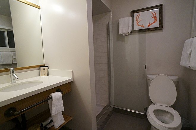 Basecamp Tahoe City — Bathroom