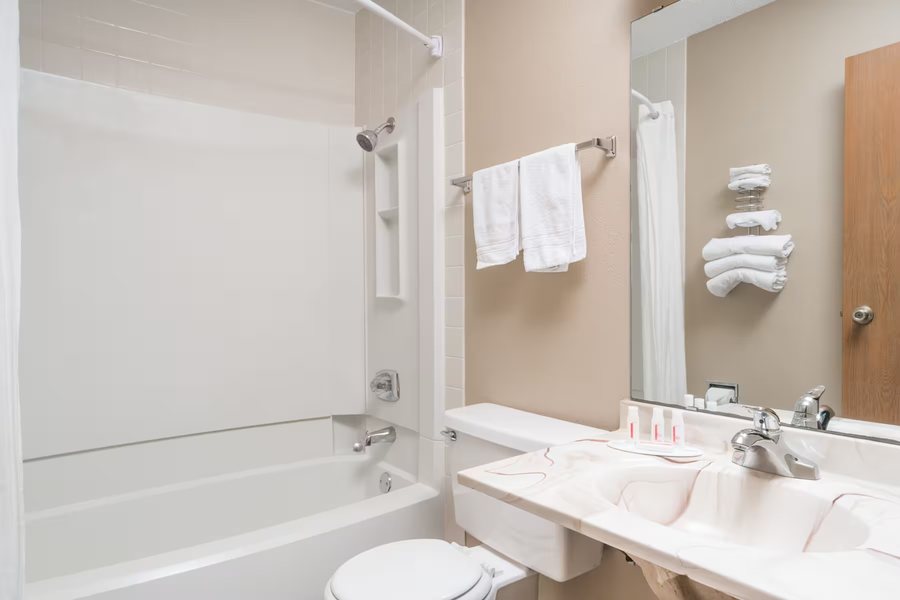 Baymont by Wyndham Baxter Brainerd Area — Bathroom