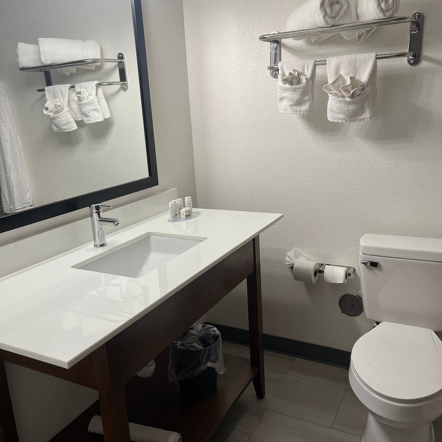 Baymont by Wyndham Carlsbad NM — Bathroom