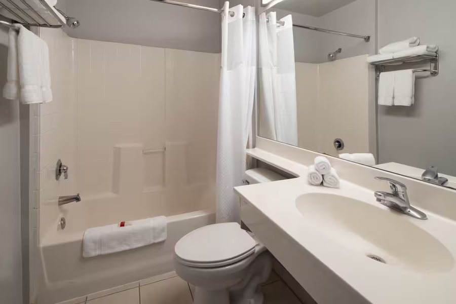 Baymont by Wyndham Dallas South DeSoto — Bathroom