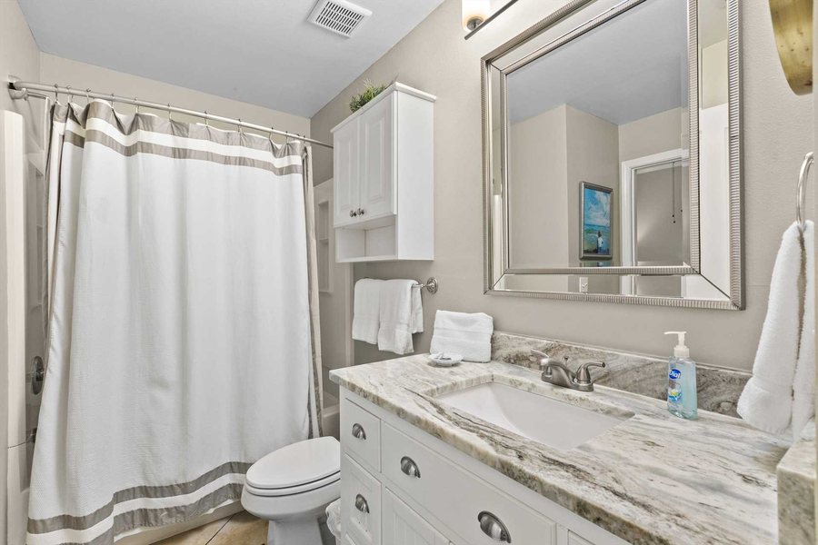 Beach Retreat Condominiums — Bathroom