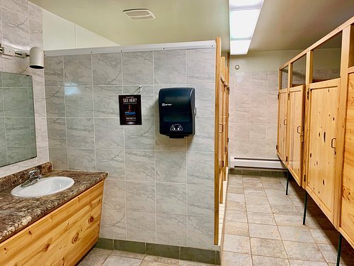 Beaver Lake Campground — Bathroom