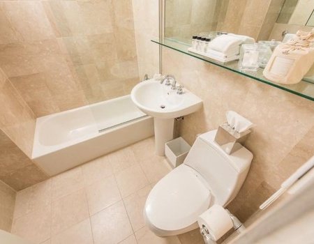 Bentley Hotel New York City New York — Bathroom