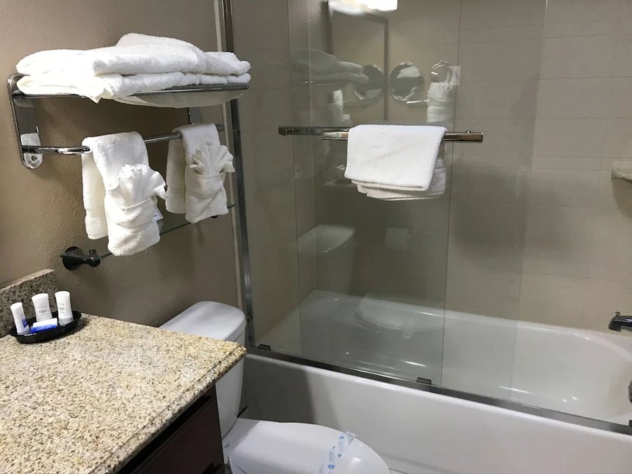 Best Western Plus Crawfordsville Hotel — Bathroom