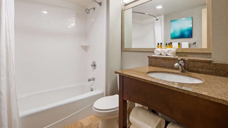 Best Western Plus Indianapolis NW Hotel — Bathroom