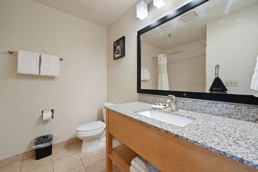 Best Western Saluki Inn — Bathroom