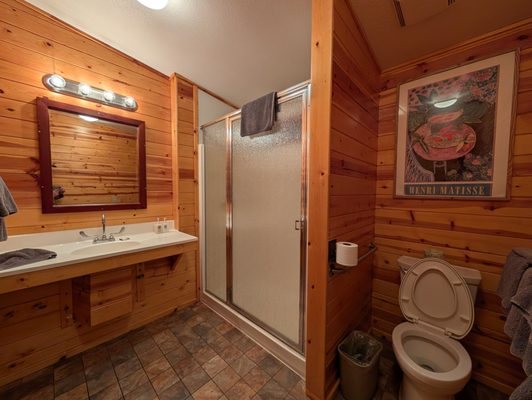 Big Sur Campground and Cabins — Bathroom
