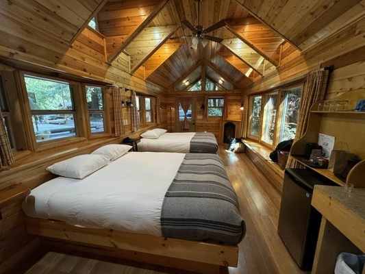 Big Sur Campground and Cabins — Guest room