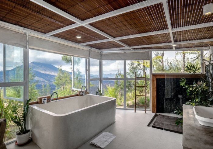 Black Lava Camp — Bathroom