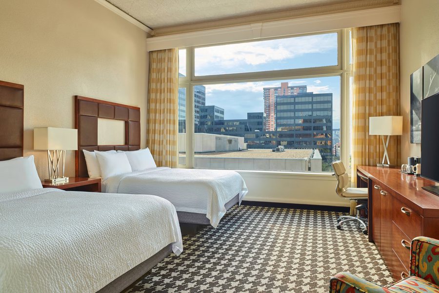 Brooks Tower Furnished Apartments at 16th Street Mall — Guest room