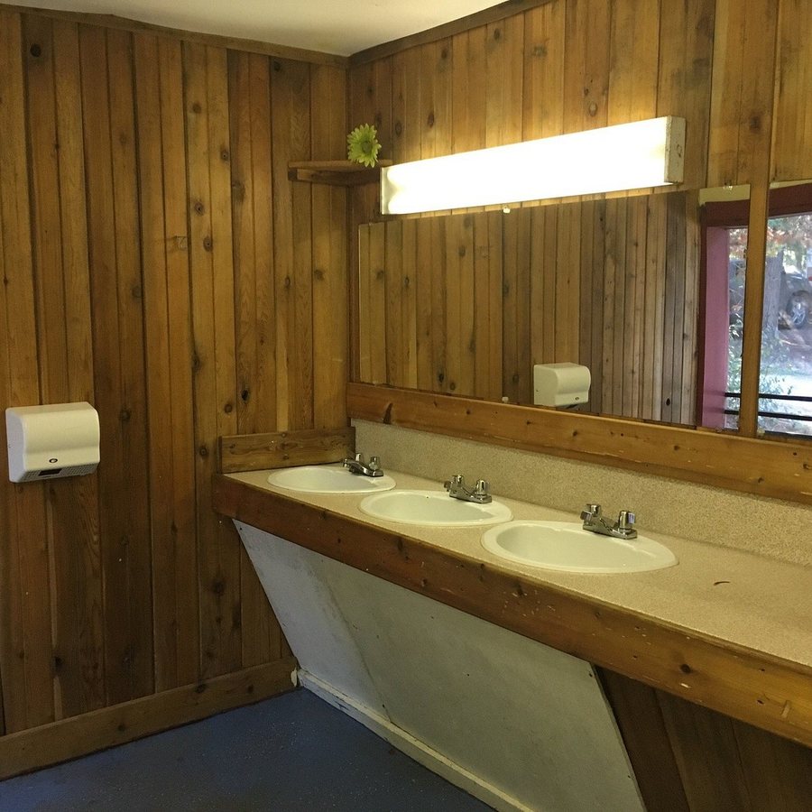 Cabela s RV Park Campground — Bathroom
