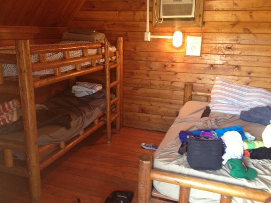 Cabins at Oleta River State Park Miami Florida — Guest room