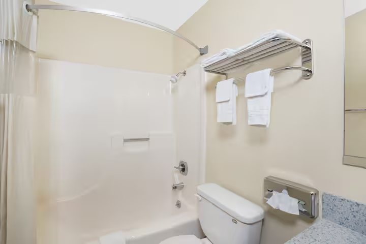 Cajun Holiday Motel — Bathroom