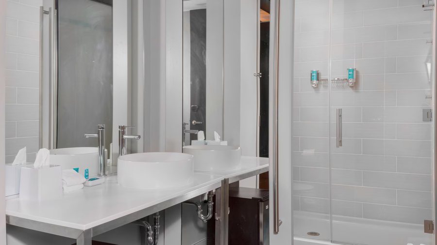 Camellia Rose Inn — Bathroom