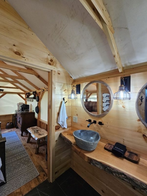Camping on the Battenkill — Bathroom